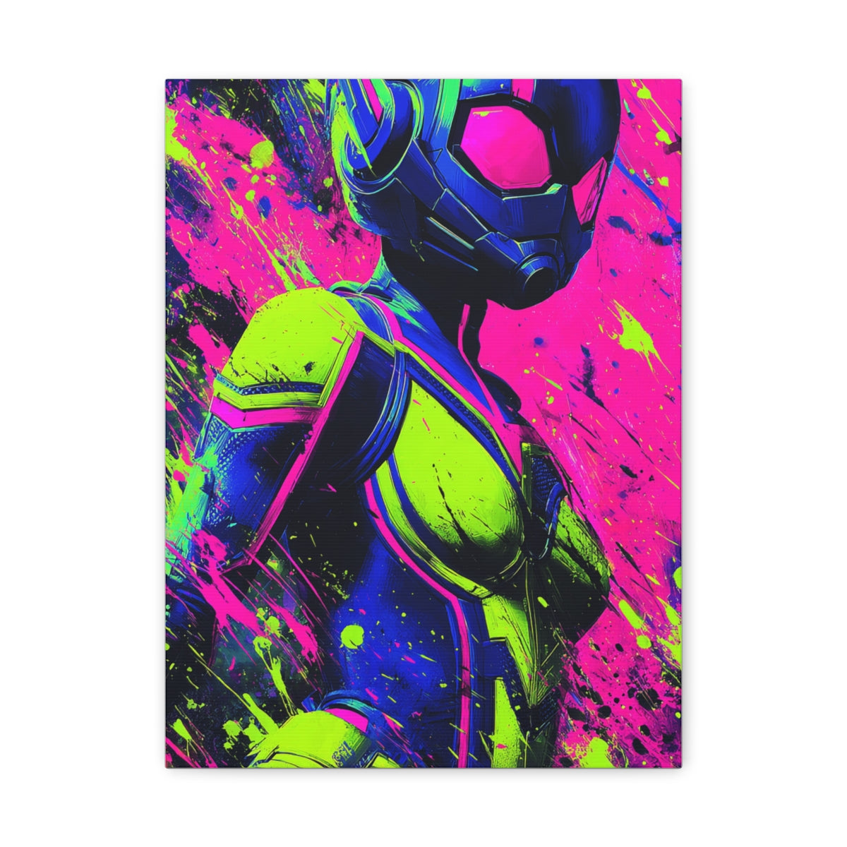 Hero-Verse Canvas Art - Bold Comic-Inspired Wall Print
