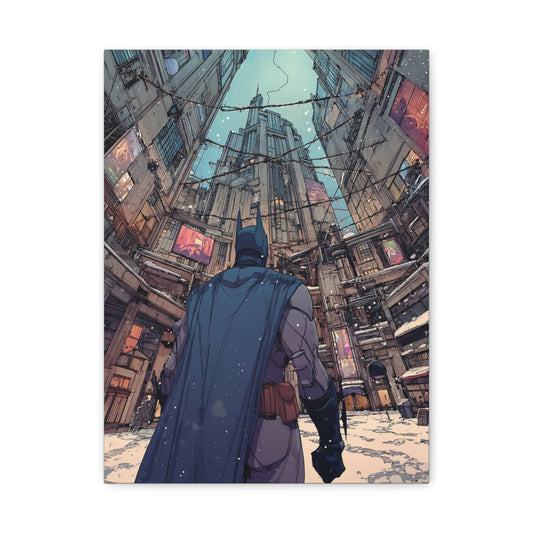 Hero-Verse Canvas Art - Bold Comic-Inspired Wall Print