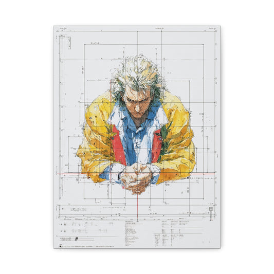 Hero-Verse Canvas Art - Bold Comic-Inspired Wall Print