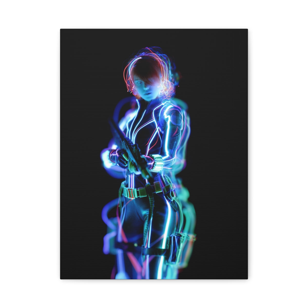 Hero-Verse Canvas Art - Bold Comic-Inspired Wall Print