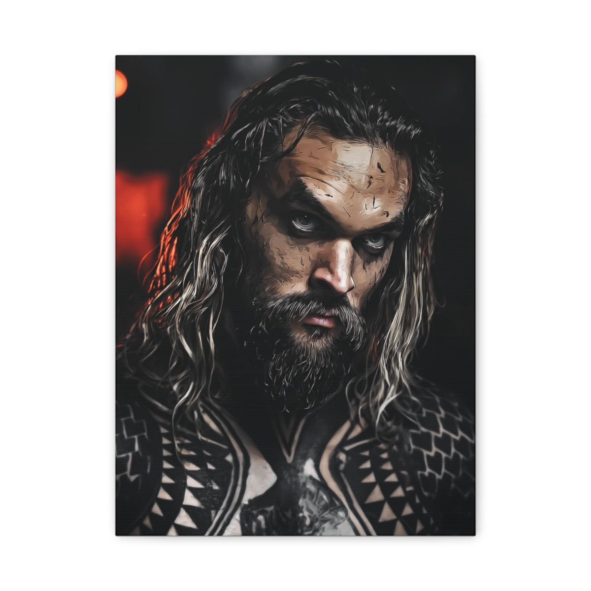 Hero-Verse Canvas Art - Bold Comic-Inspired Wall Print