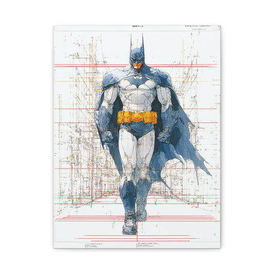 Hero-Verse Canvas Art - Bold Comic-Inspired Wall Print