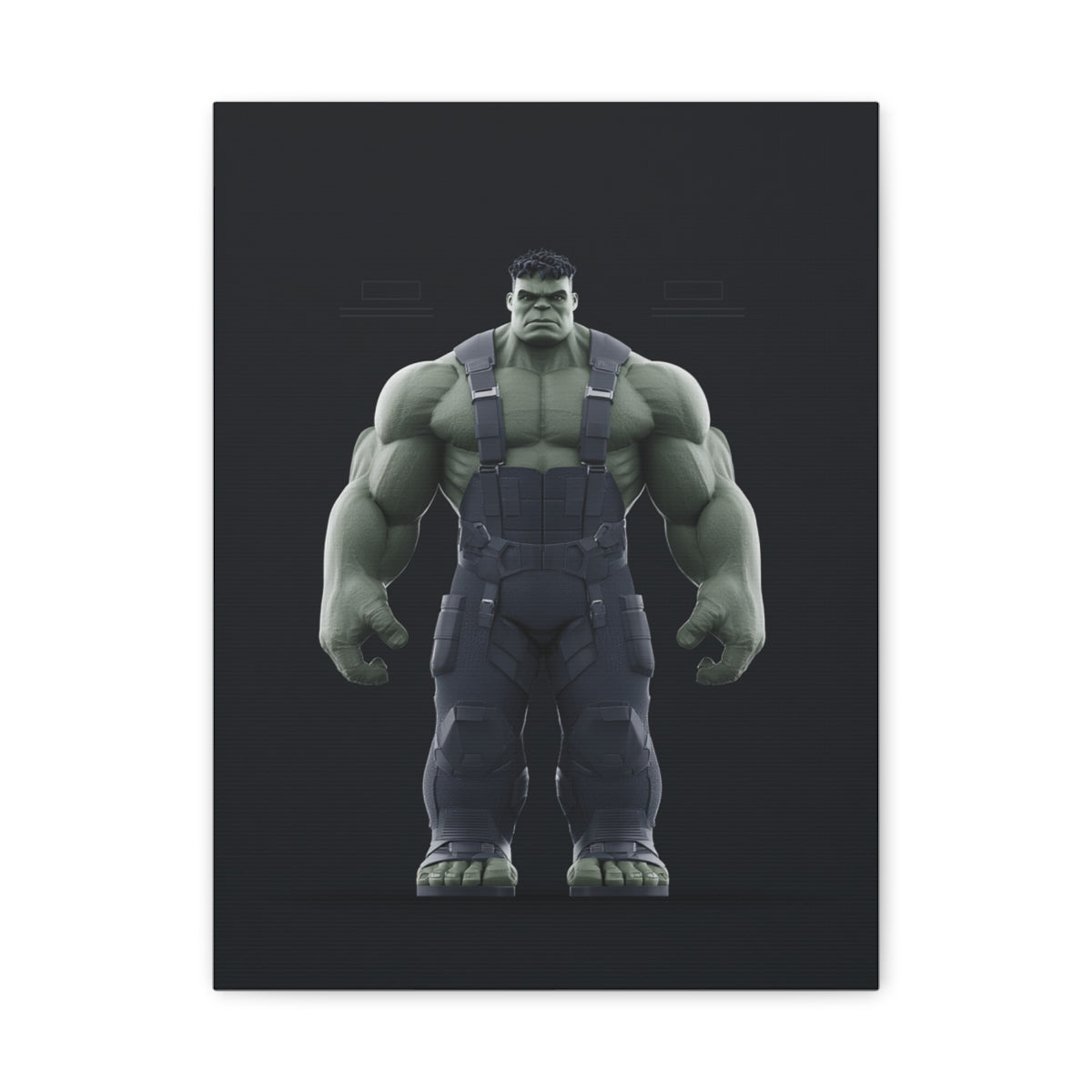 Hero-Verse Canvas Art - Bold Comic-Inspired Wall Print