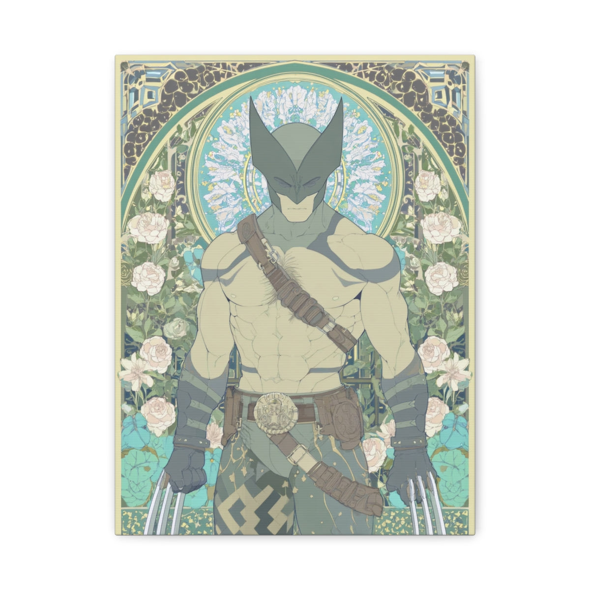 Hero-Verse Canvas Art - Bold Comic-Inspired Wall Print