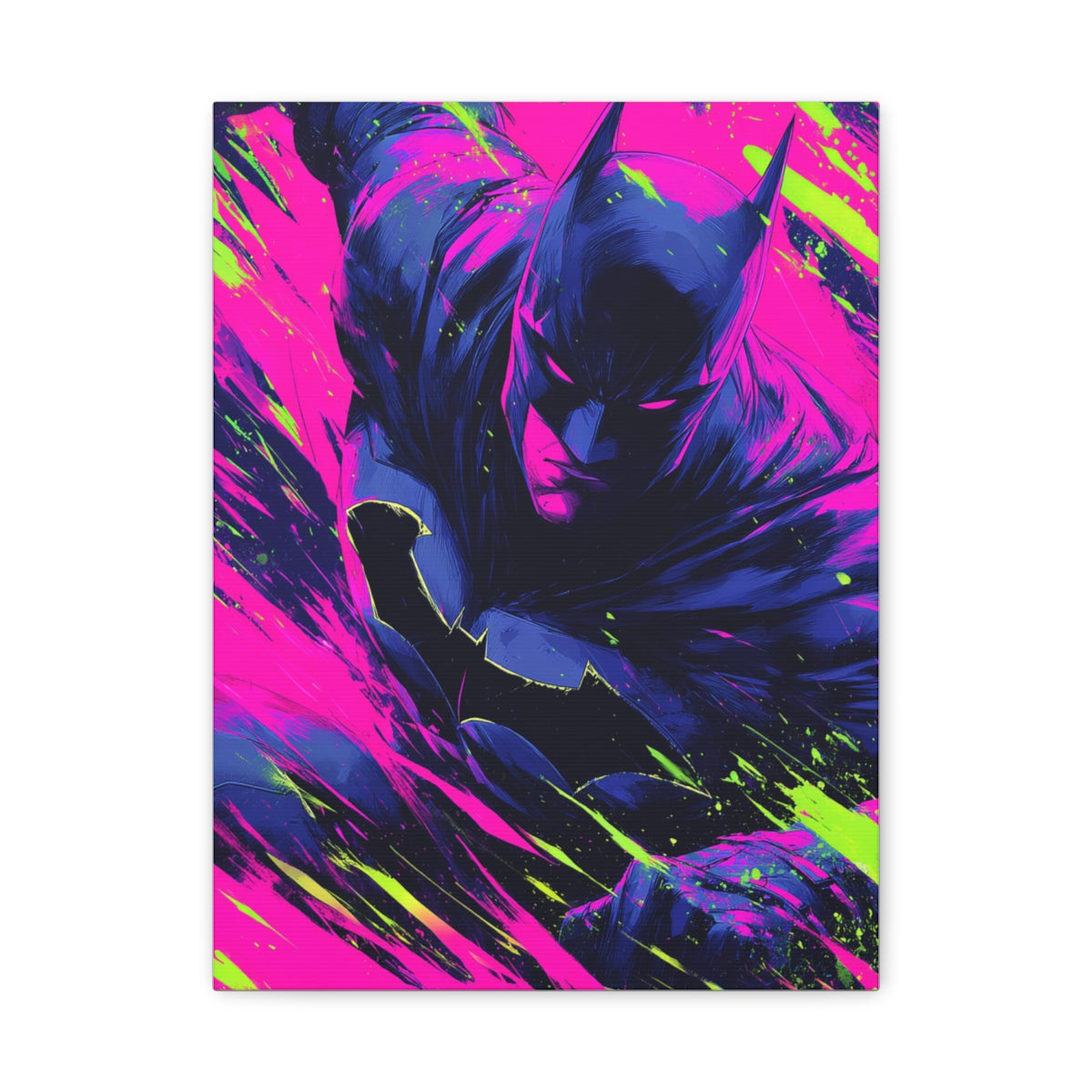Hero-Verse Canvas Art - Bold Comic-Inspired Wall Print