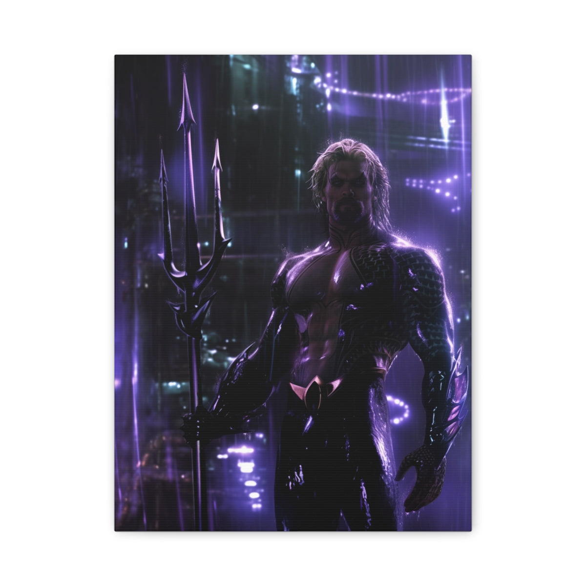 Hero-Verse Canvas Art - Bold Comic-Inspired Wall Print