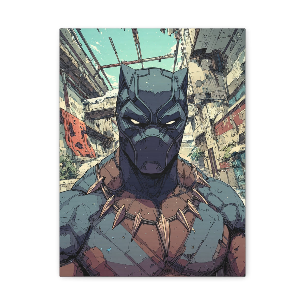 Hero-Verse Canvas Art - Bold Comic-Inspired Wall Print