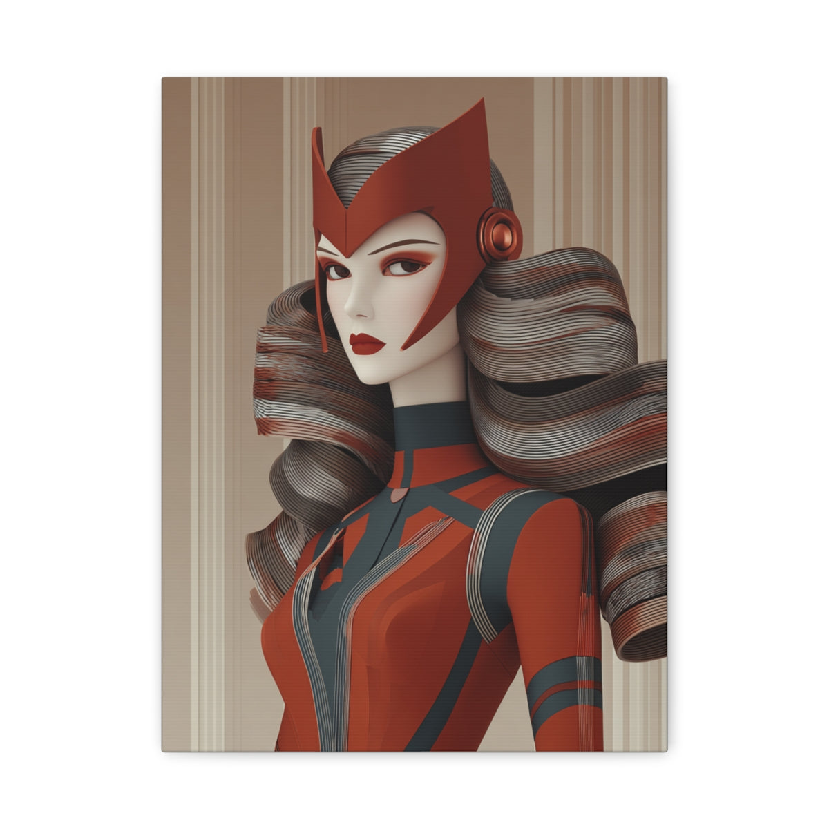 Hero-Verse Canvas Art - Bold Comic-Inspired Wall Print