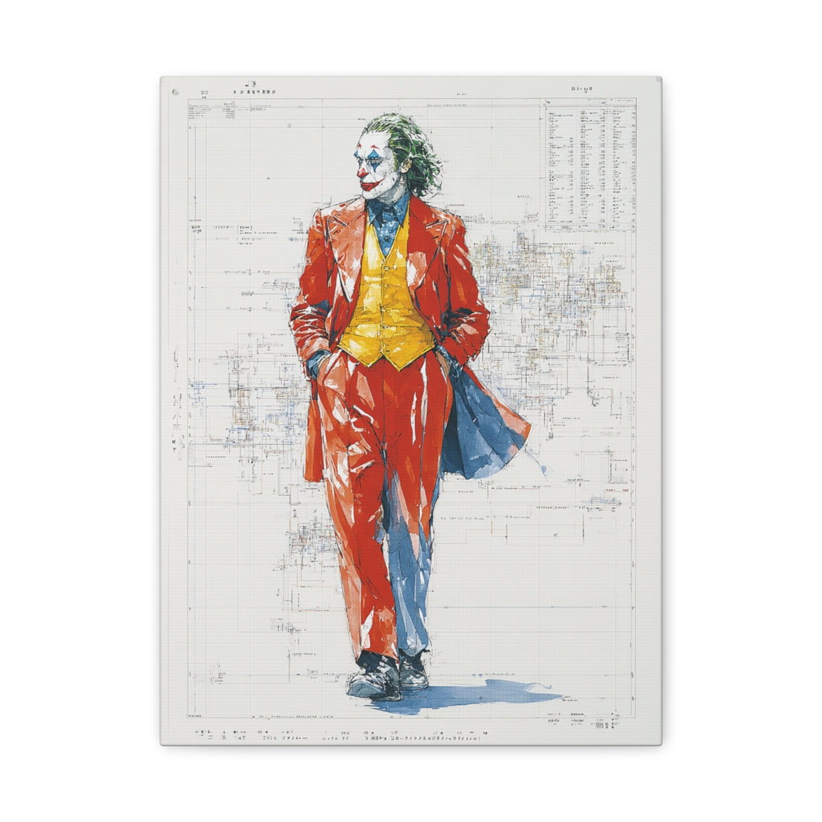 Hero-Verse Canvas Art - Bold Comic-Inspired Wall Print
