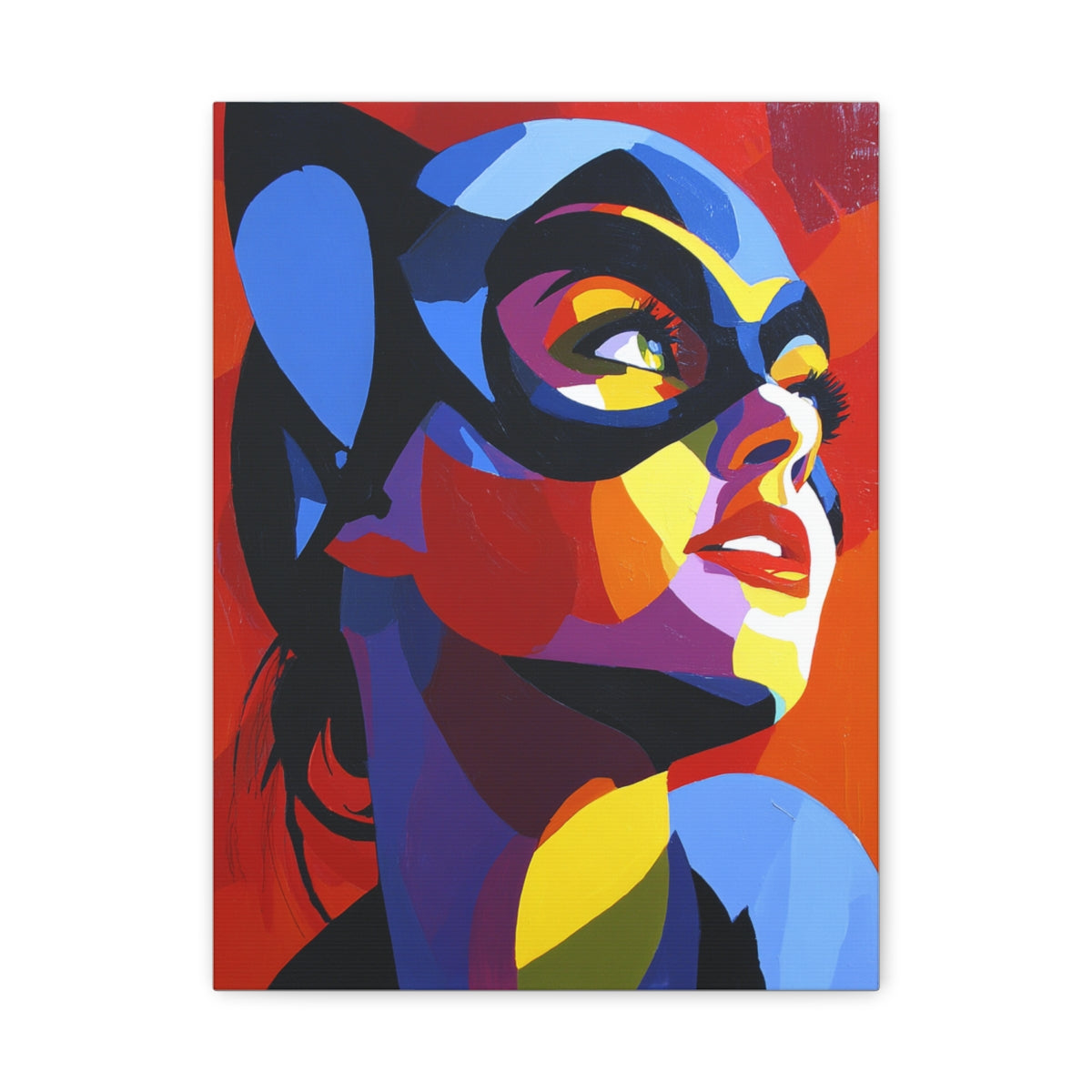 Hero-Verse Canvas Art - Bold Comic-Inspired Wall Print