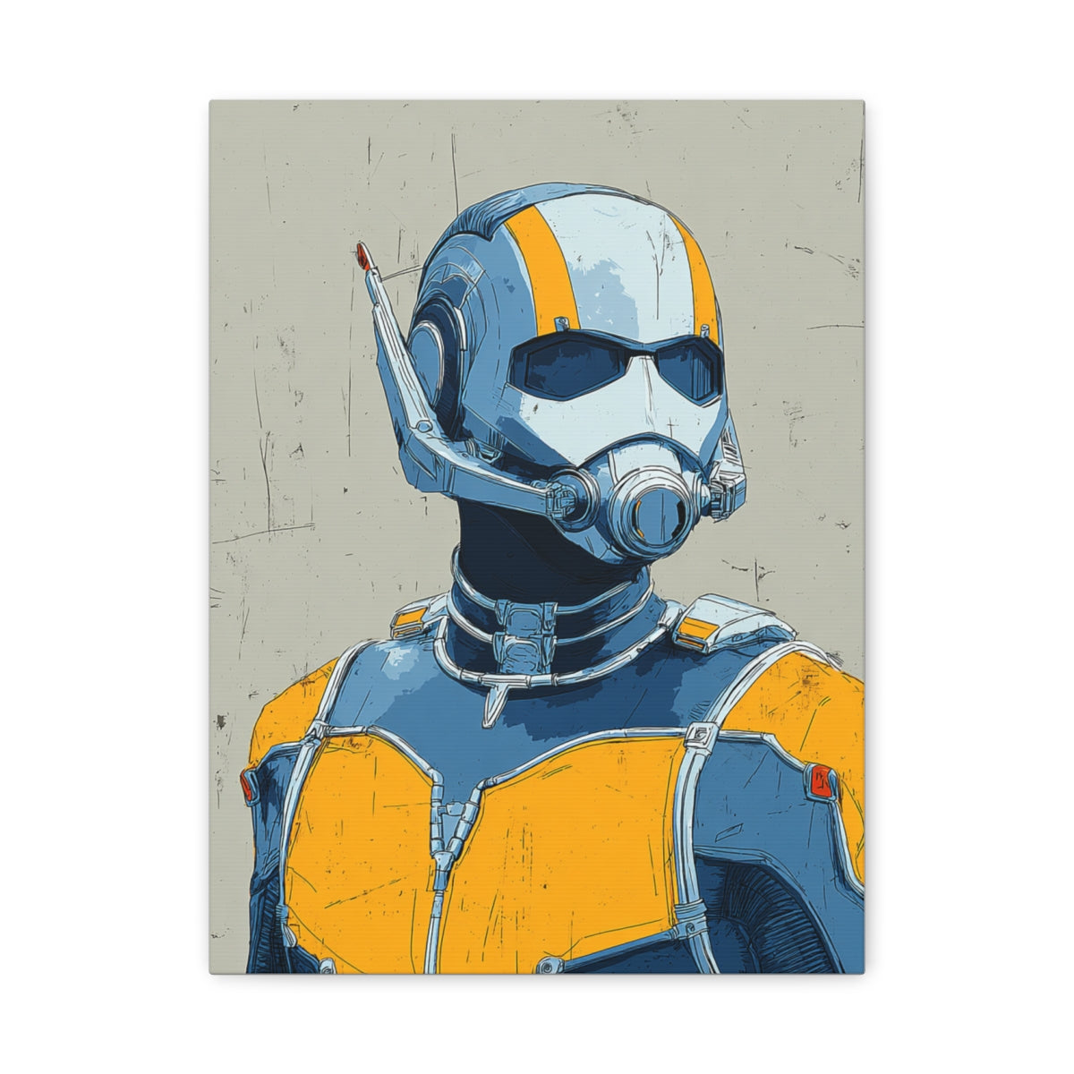 Hero-Verse Canvas Art - Bold Comic-Inspired Wall Print