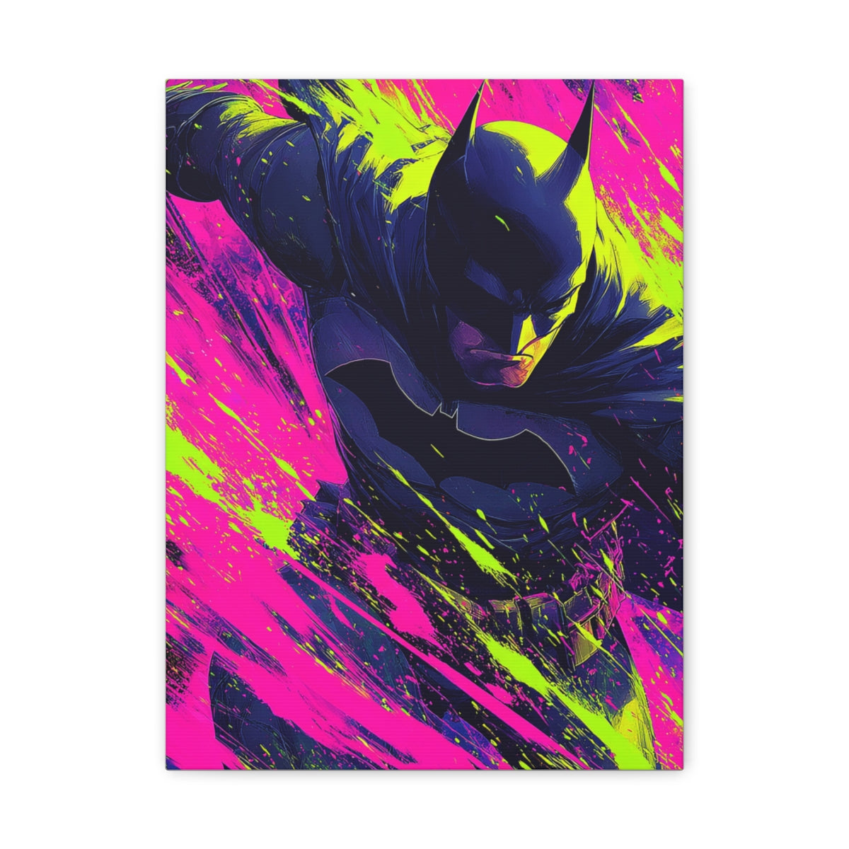 Hero-Verse Canvas Art - Bold Comic-Inspired Wall Print