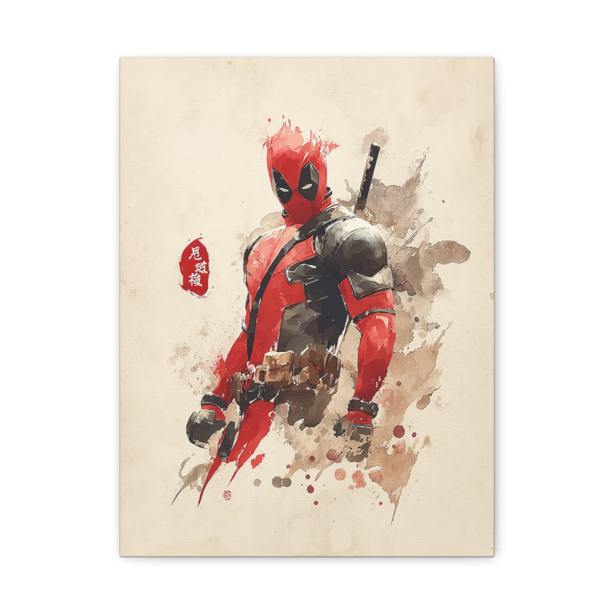 Hero-Verse Canvas Art - Bold Comic-Inspired Wall Print