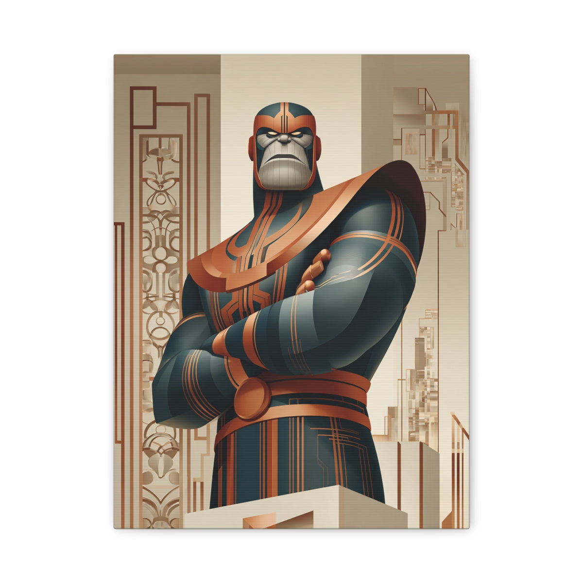 Hero-Verse Canvas Art - Bold Comic-Inspired Wall Print