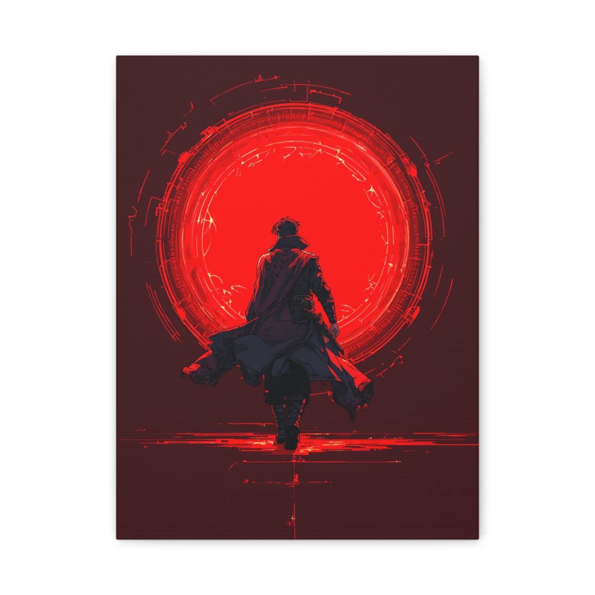 Hero-Verse Canvas Art - Bold Comic-Inspired Wall Print