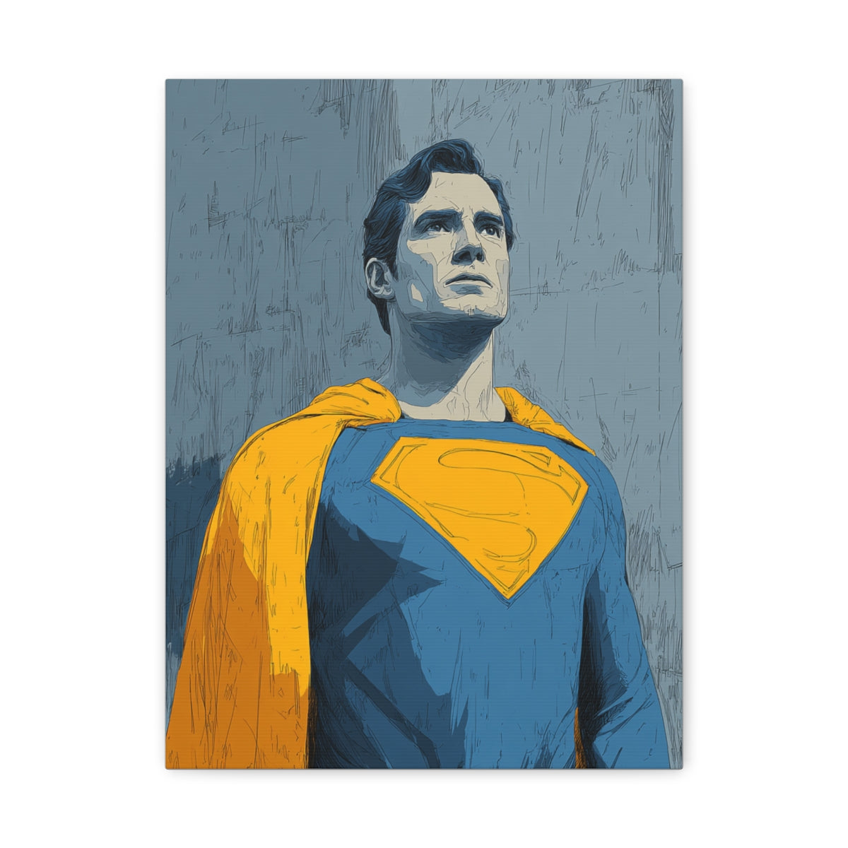 Hero-Verse Canvas Art - Bold Comic-Inspired Wall Print