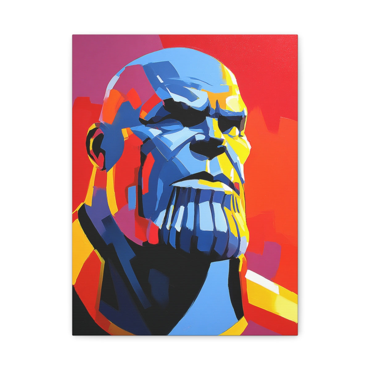 Hero-Verse Canvas Art - Bold Comic-Inspired Wall Print