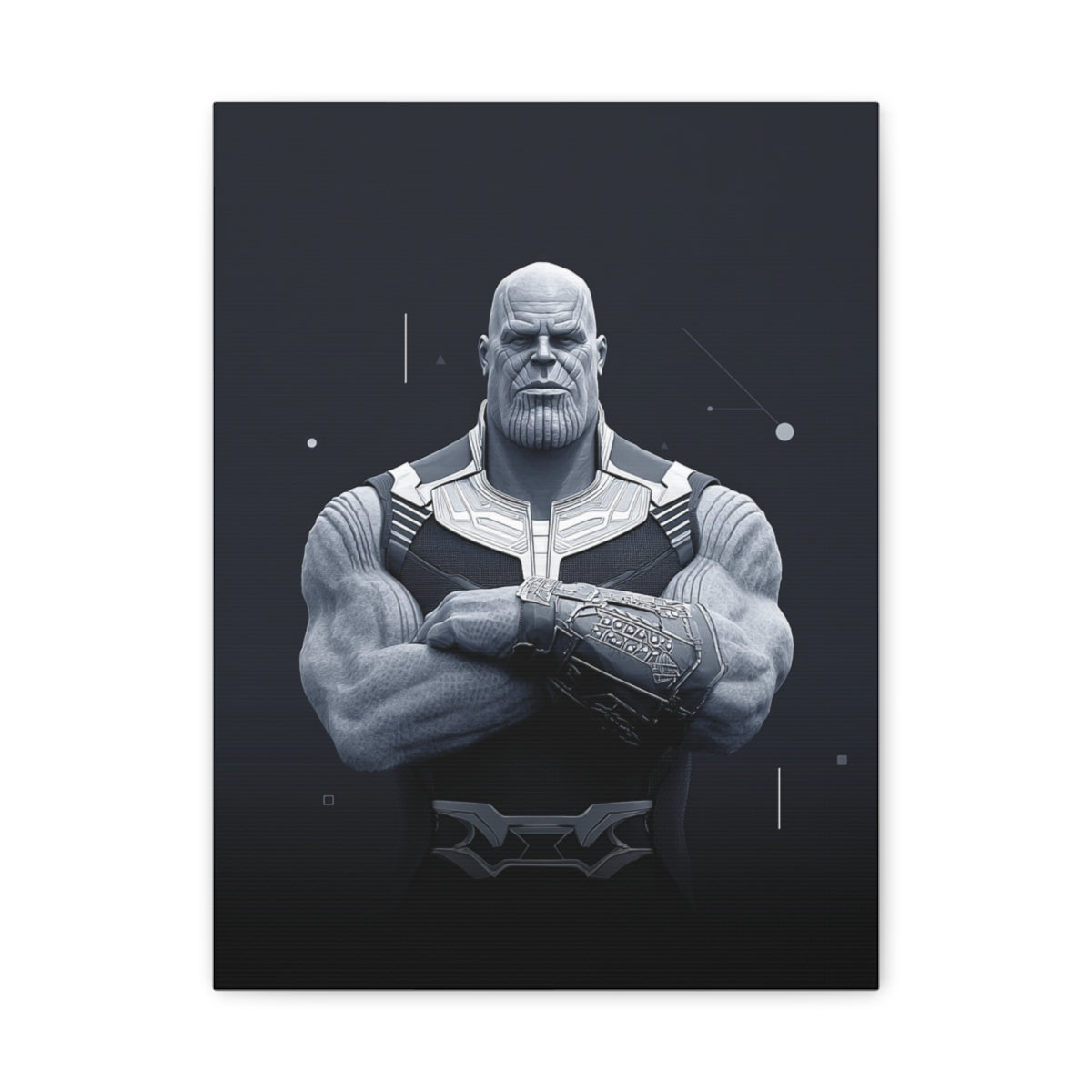 Hero-Verse Canvas Art - Bold Comic-Inspired Wall Print