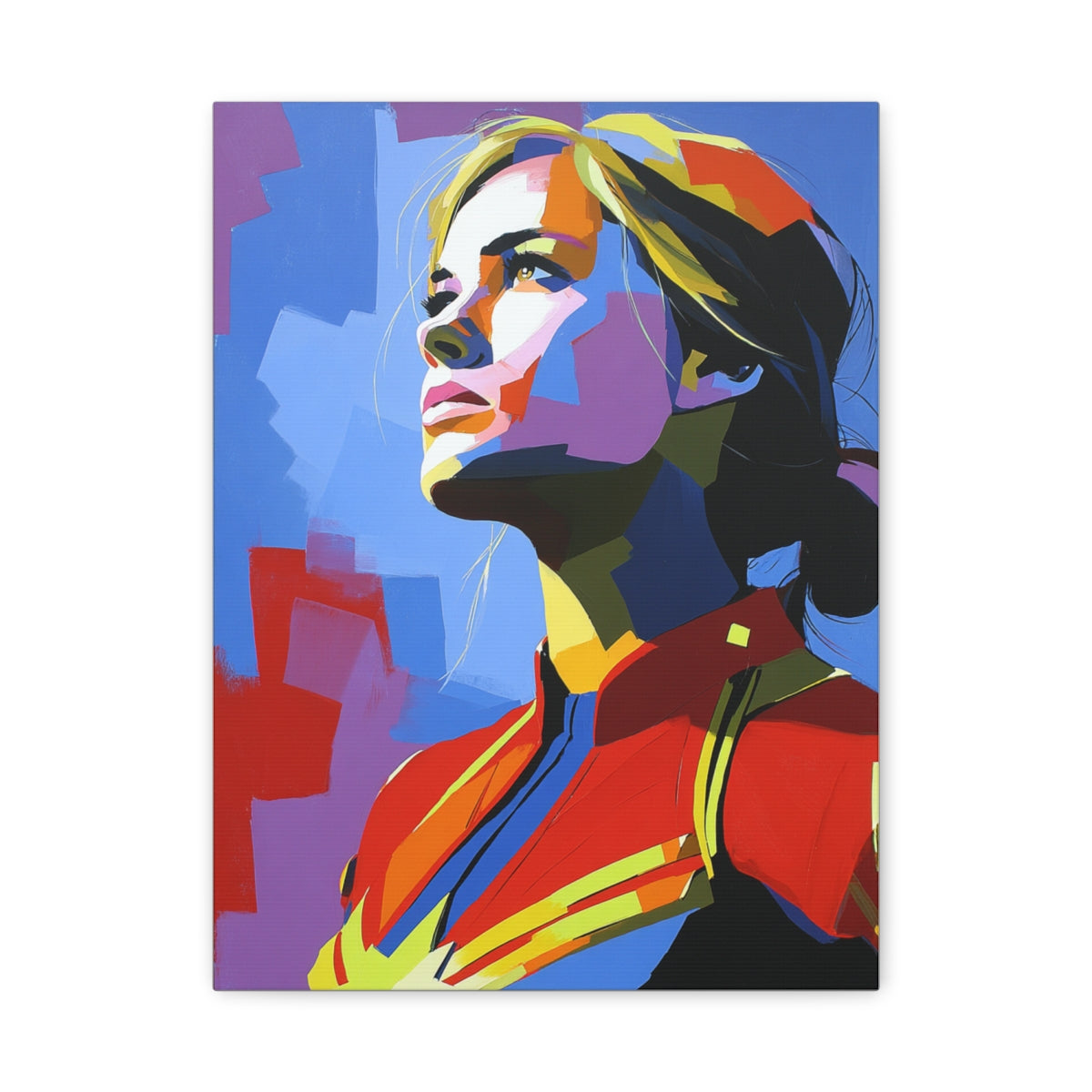 Hero-Verse Canvas Art - Bold Comic-Inspired Wall Print