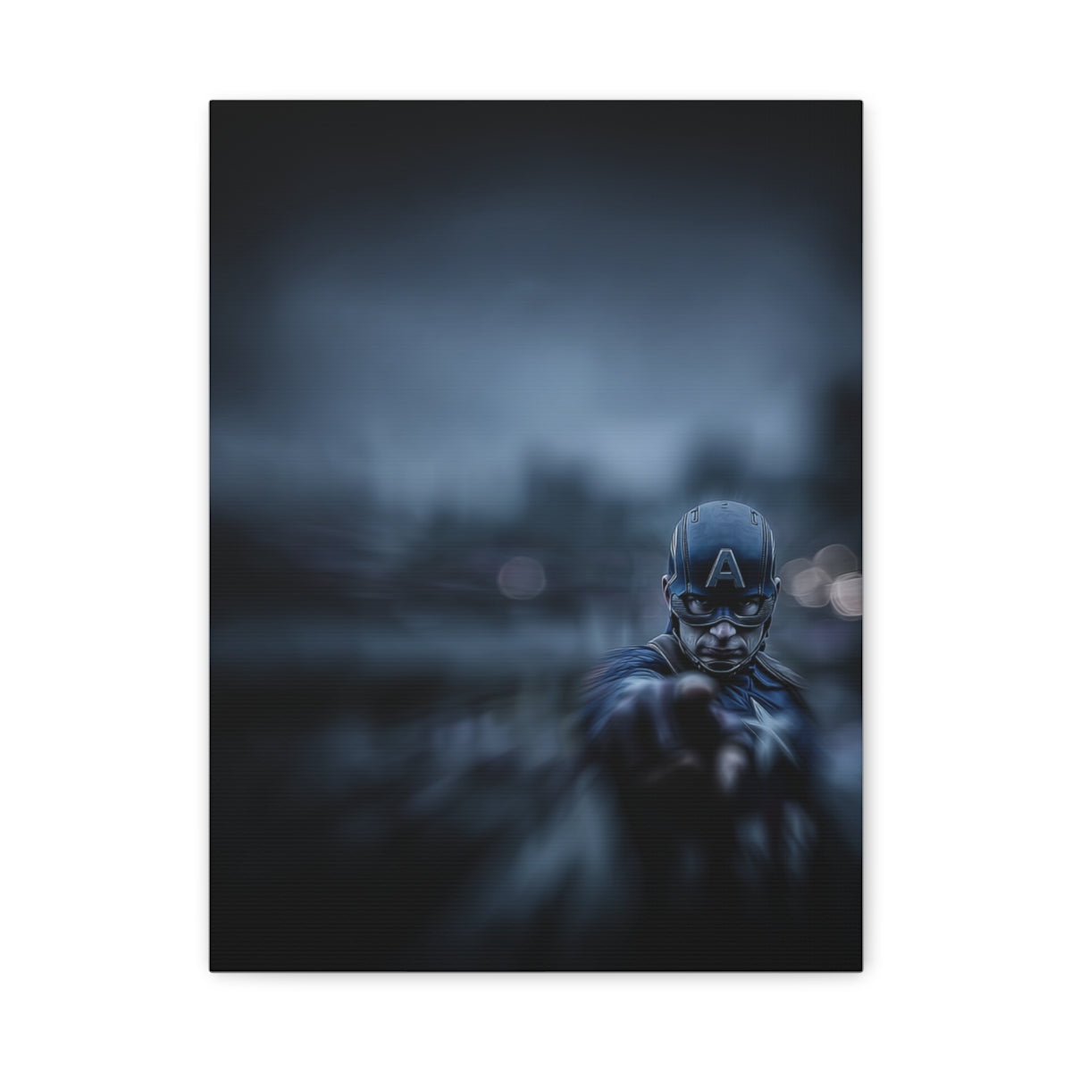 Hero-Verse Canvas Art - Bold Comic-Inspired Wall Print