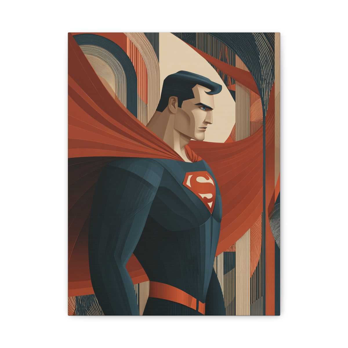 Hero-Verse Canvas Art - Bold Comic-Inspired Wall Print