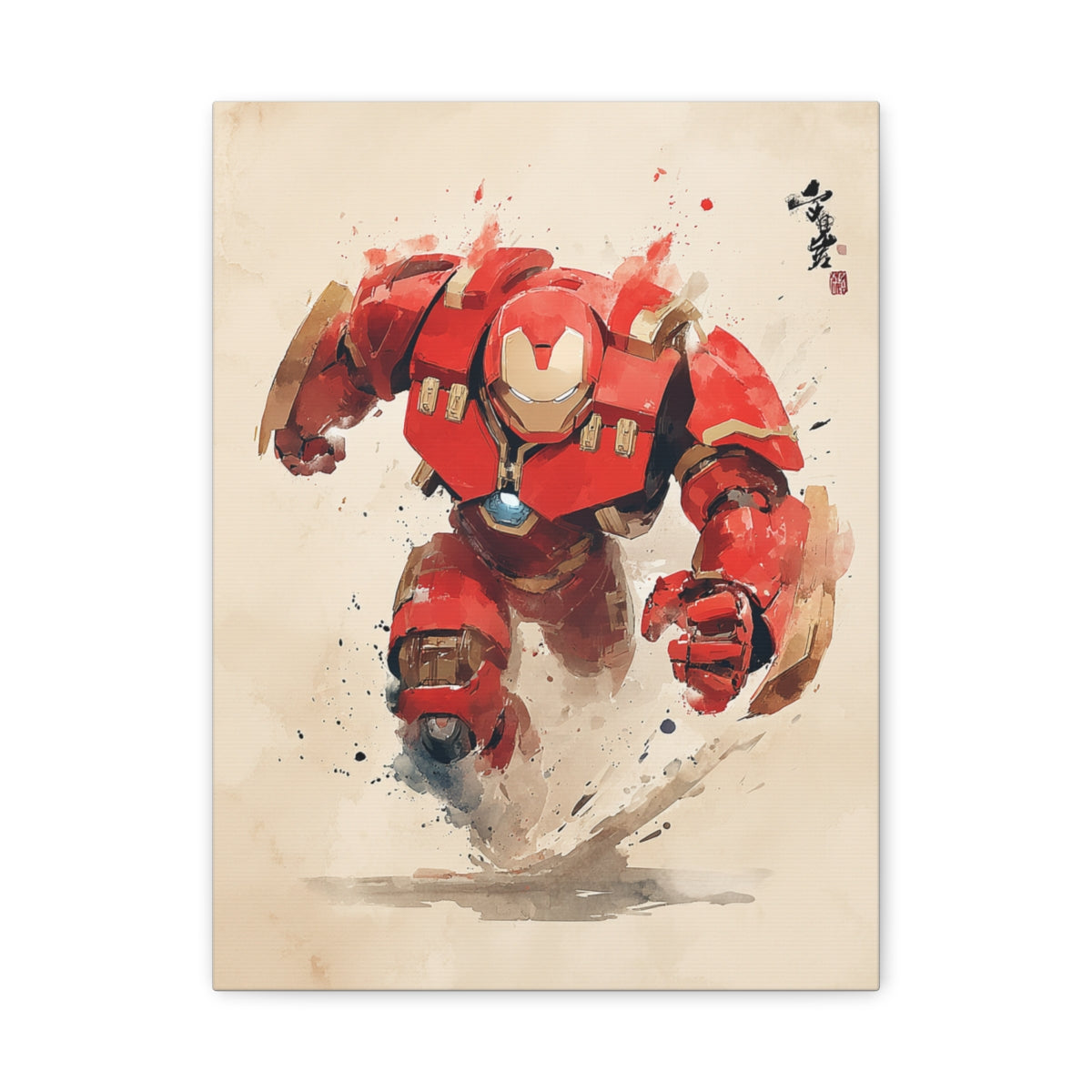 Hero-Verse Canvas Art - Bold Comic-Inspired Wall Print