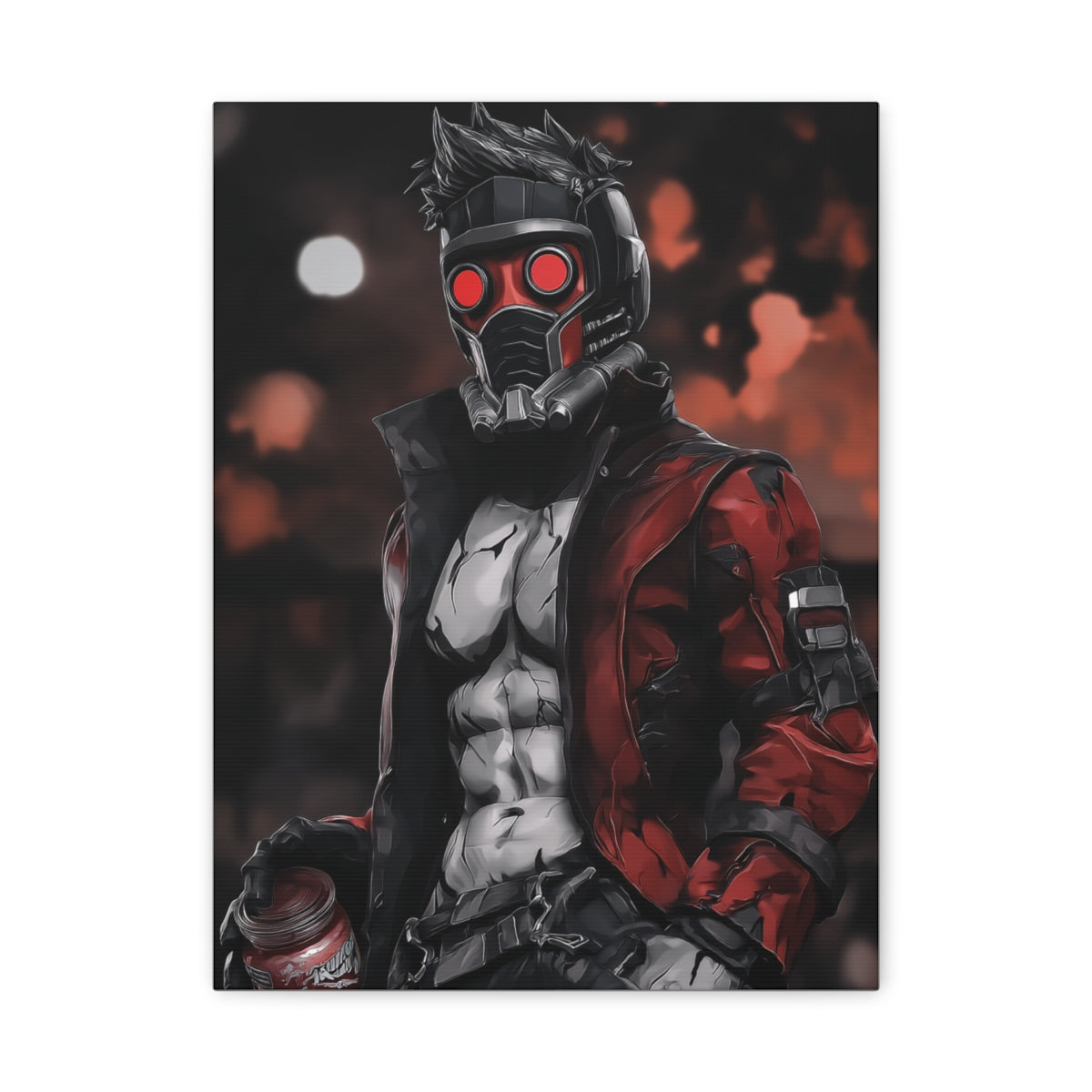 Hero-Verse Canvas Art - Bold Comic-Inspired Wall Print