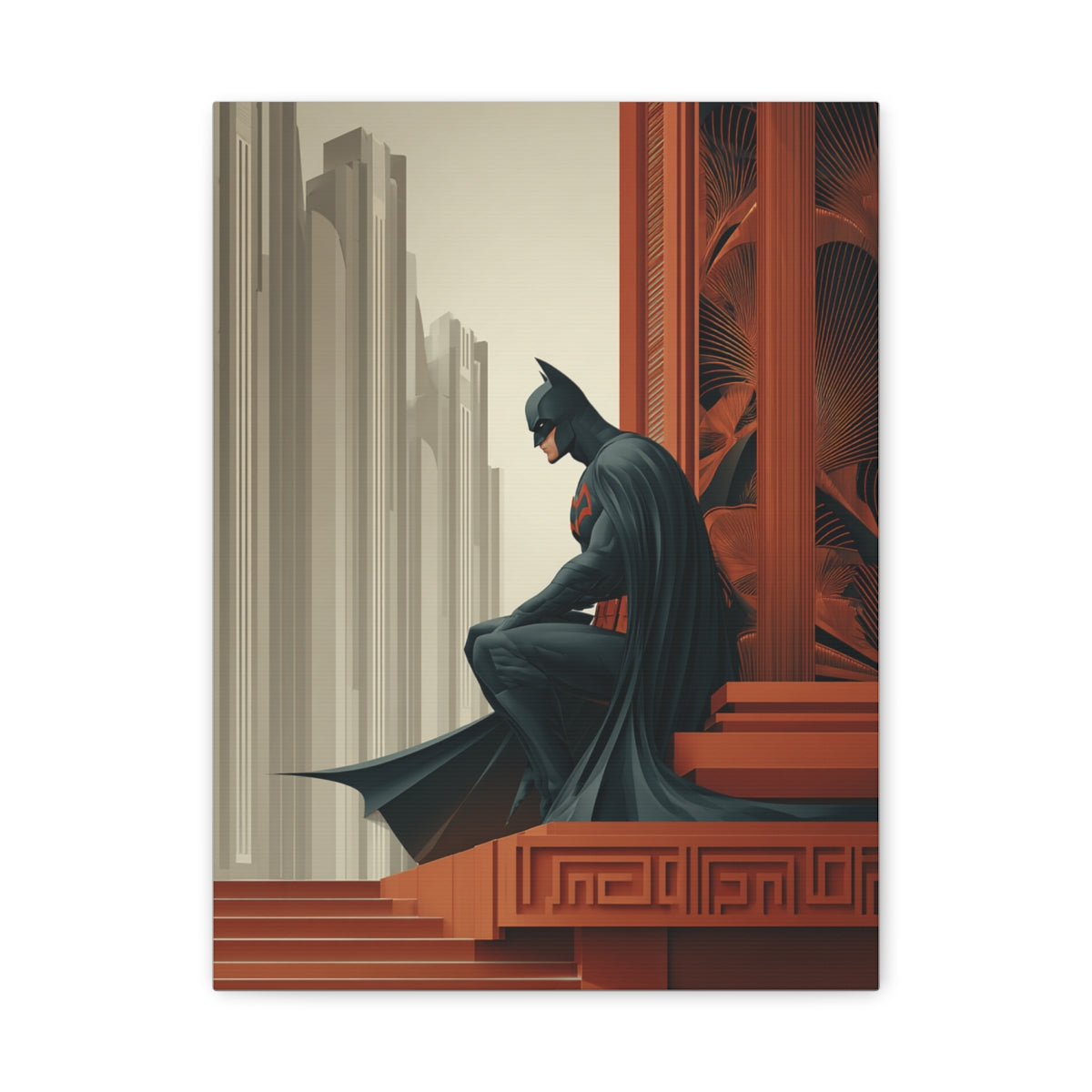 Hero-Verse Canvas Art - Bold Comic-Inspired Wall Print