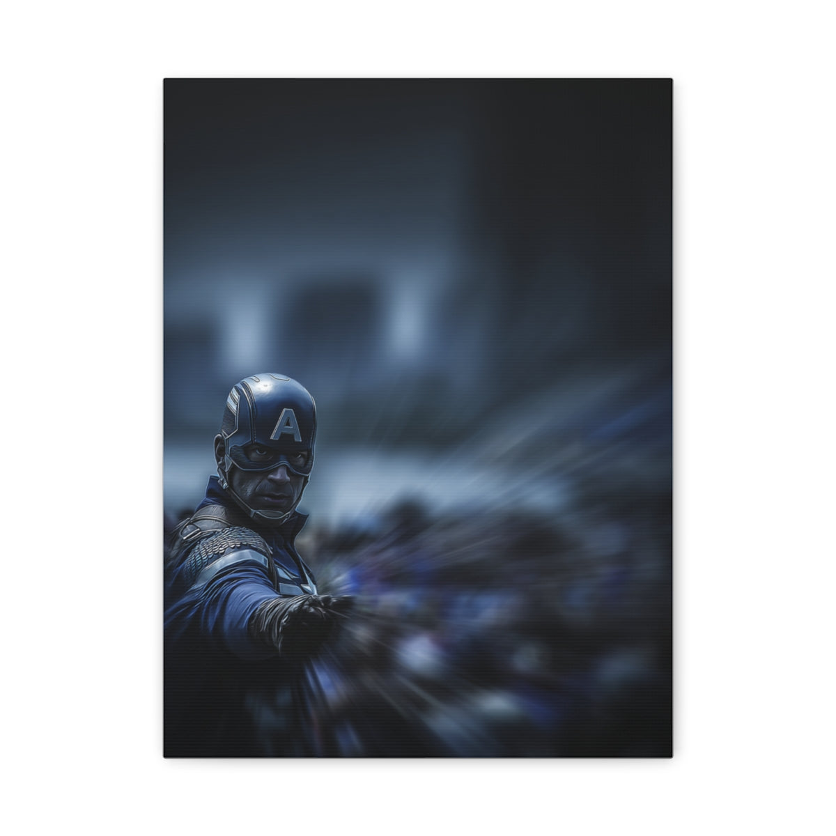 Hero-Verse Canvas Art - Bold Comic-Inspired Wall Print