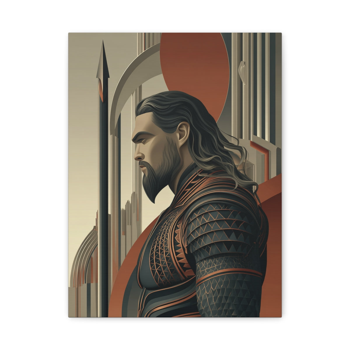 Hero-Verse Canvas Art - Bold Comic-Inspired Wall Print