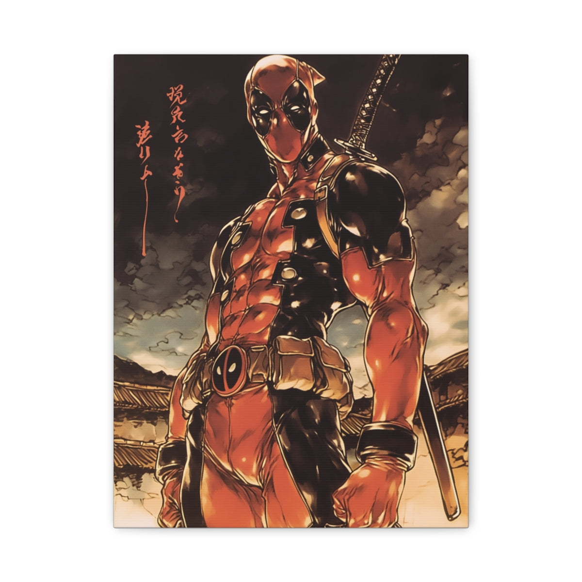 Hero-Verse Canvas Art - Bold Comic-Inspired Wall Print