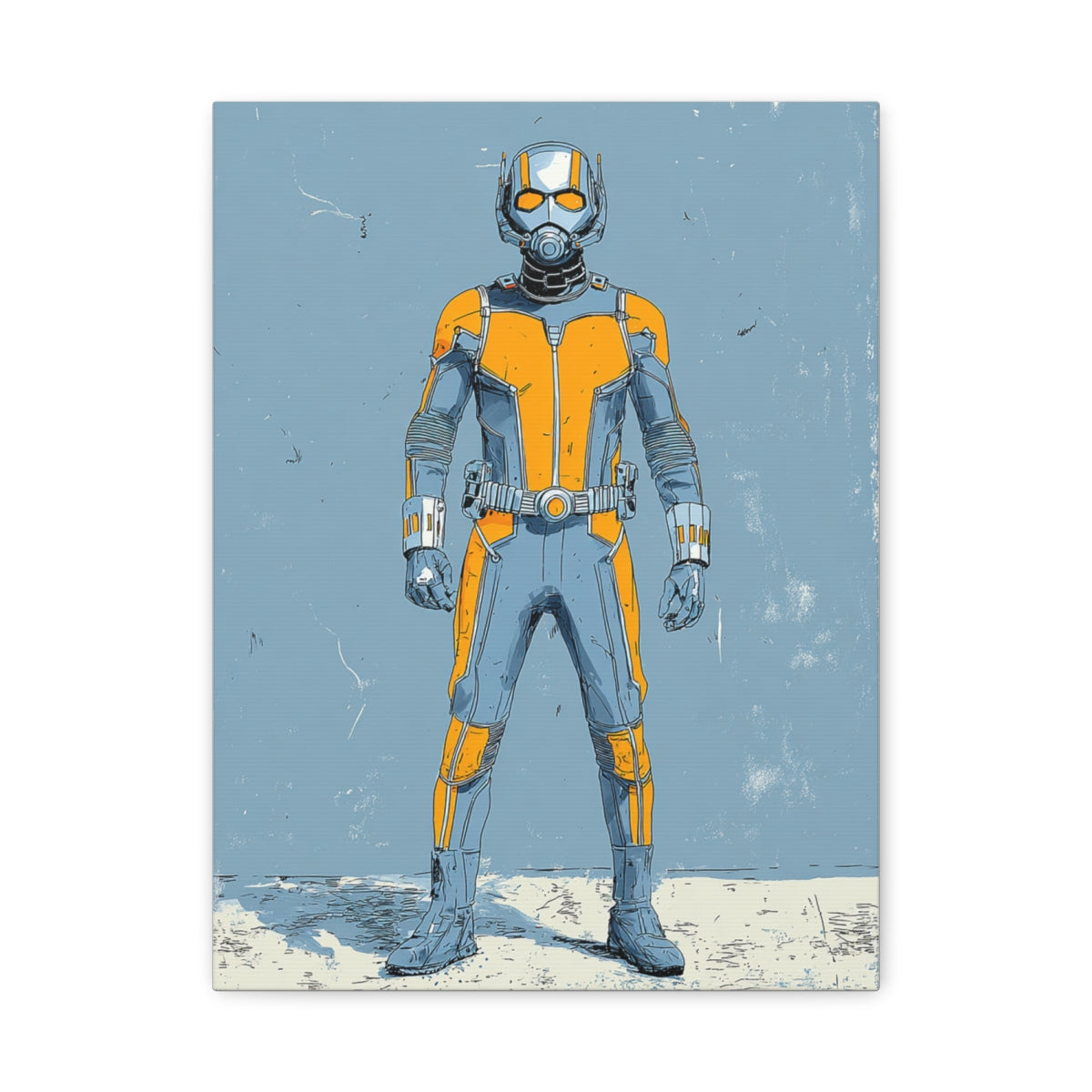 Hero-Verse Canvas Art - Bold Comic-Inspired Wall Print