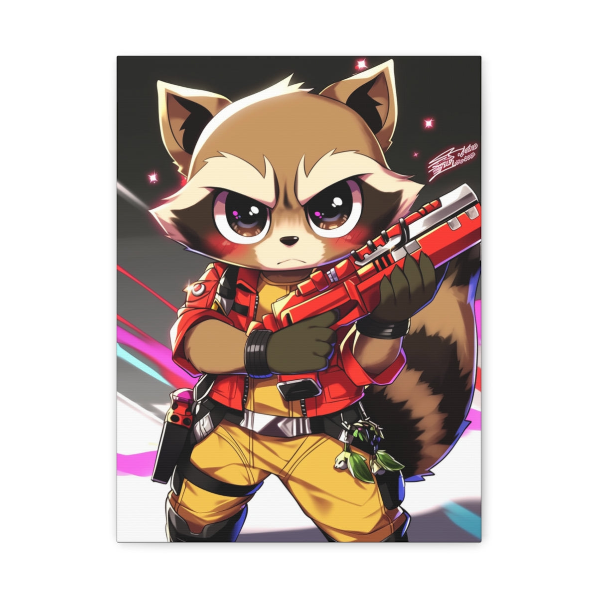 Hero-Verse Canvas Art - Bold Comic-Inspired Wall Print