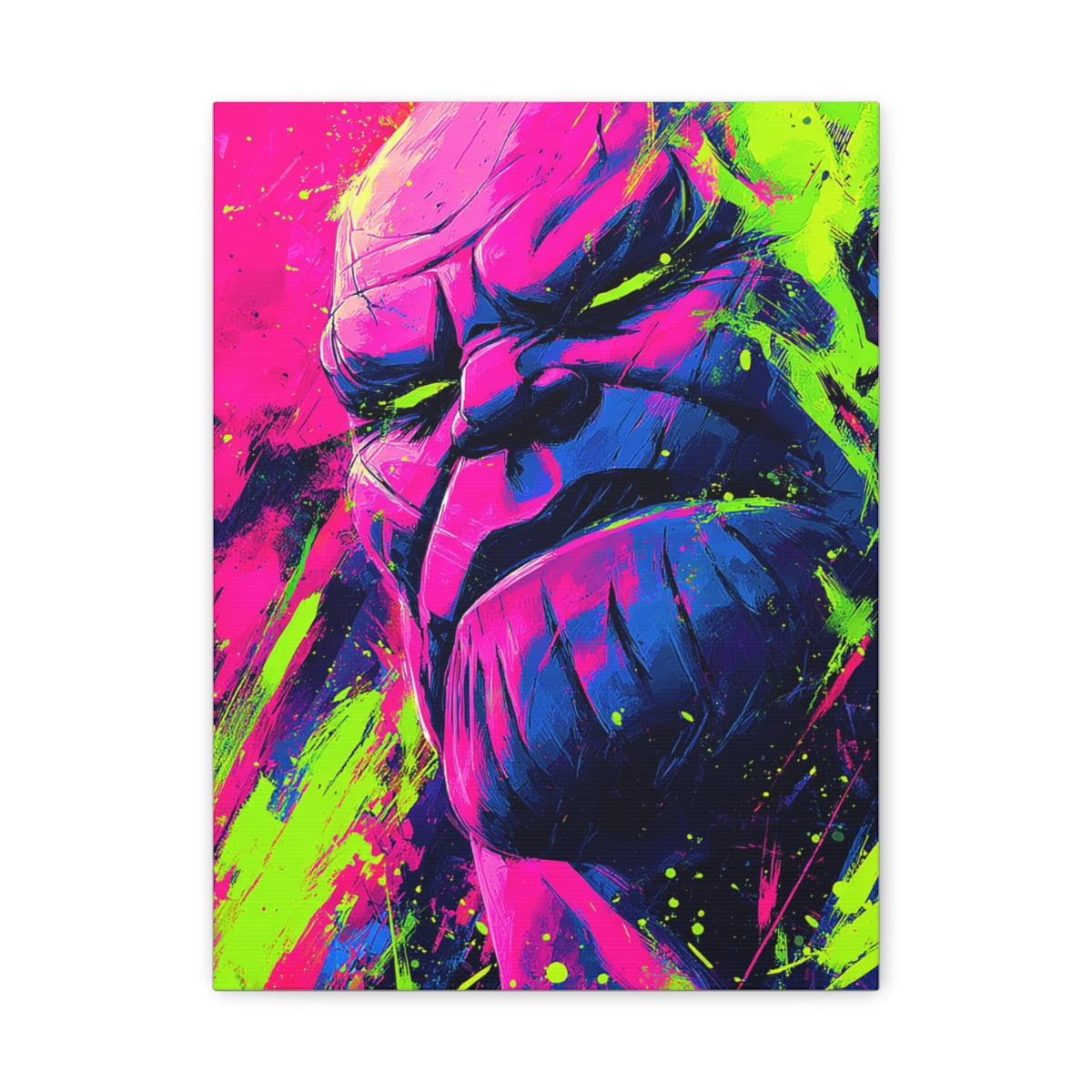 Hero-Verse Canvas Art - Bold Comic-Inspired Wall Print
