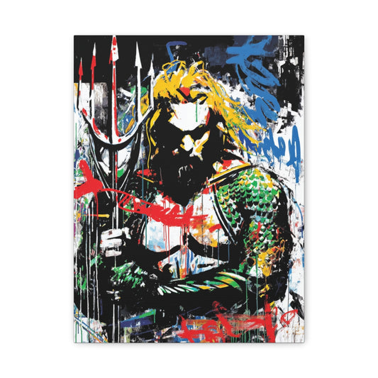 Hero-Verse Canvas Art - Bold Comic-Inspired Wall Print