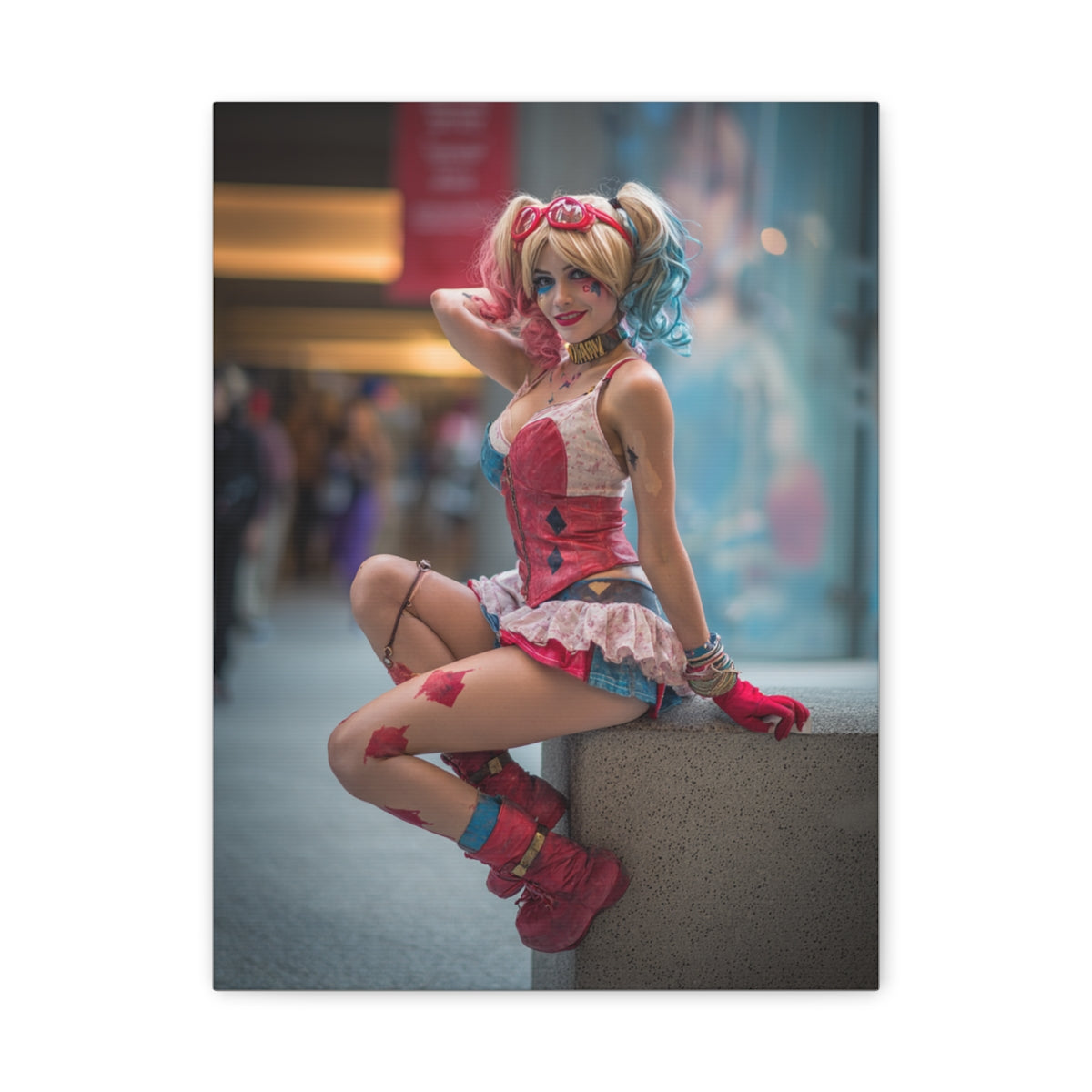 Hero-Verse Canvas Art - Bold Comic-Inspired Wall Print