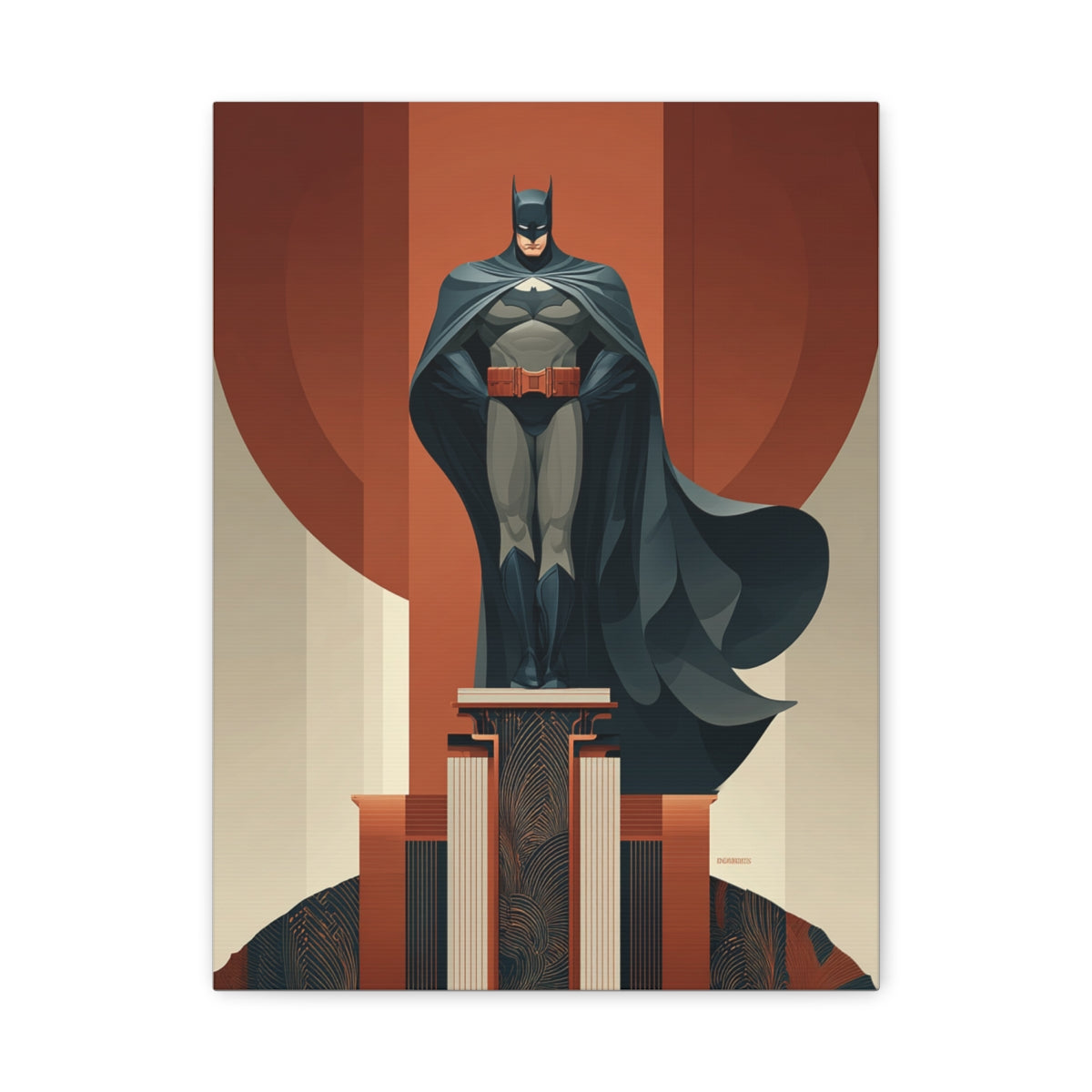 Hero-Verse Canvas Art - Bold Comic-Inspired Wall Print