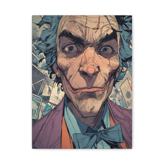 Hero-Verse Canvas Art - Bold Comic-Inspired Wall Print