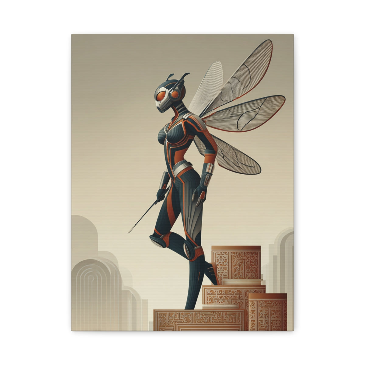 Hero-Verse Canvas Art - Bold Comic-Inspired Wall Print