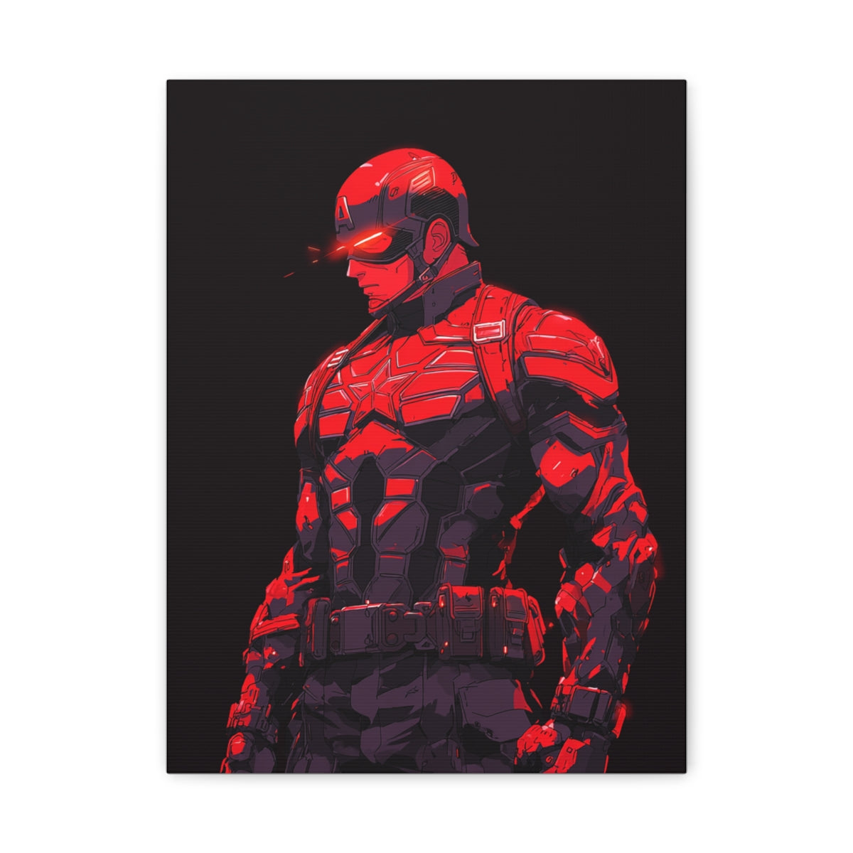 Hero-Verse Canvas Art - Bold Comic-Inspired Wall Print