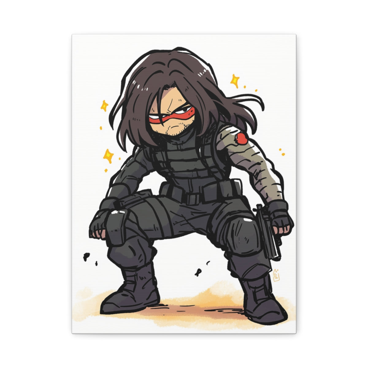 Hero-Verse Canvas Art - Bold Comic-Inspired Wall Print