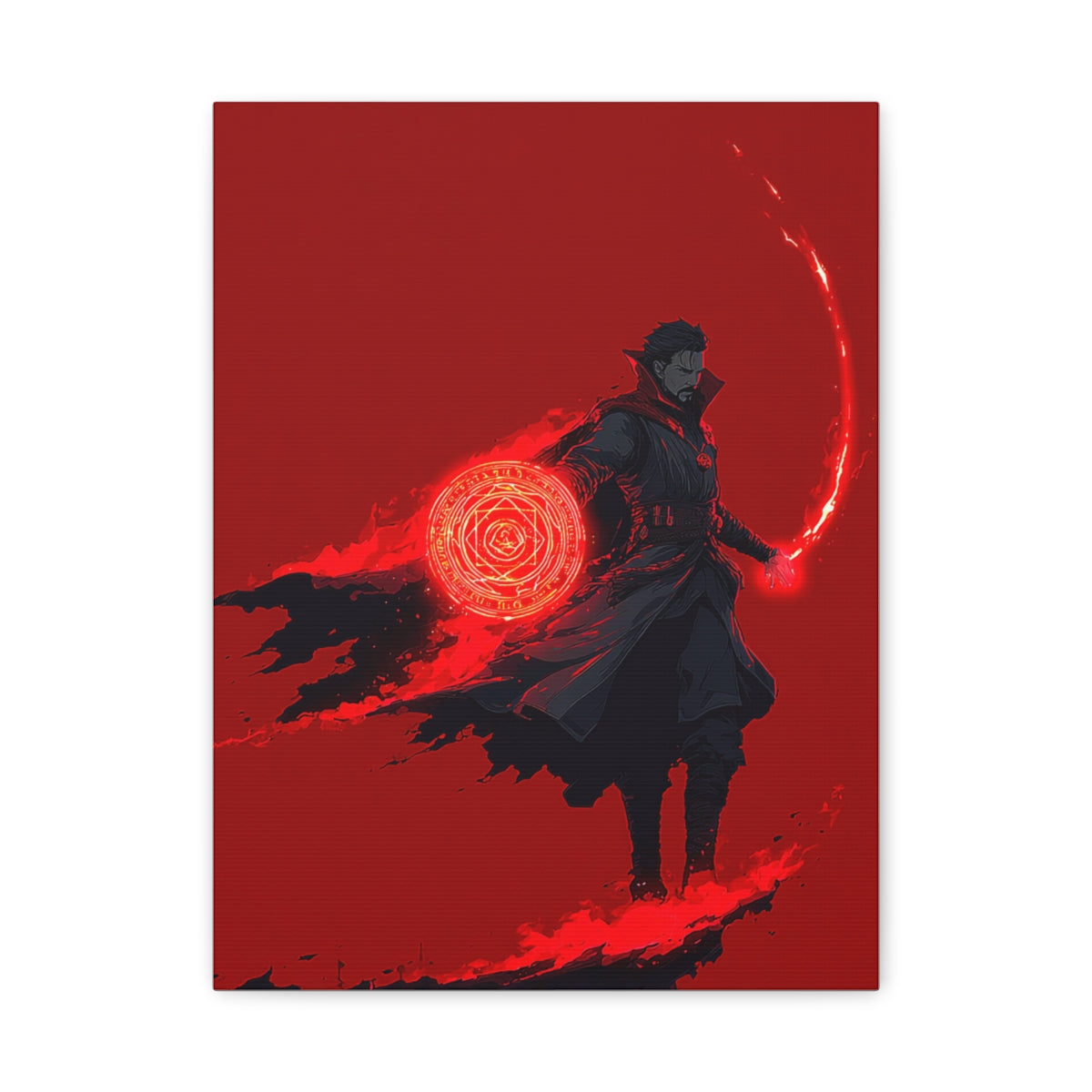 Hero-Verse Canvas Art - Bold Comic-Inspired Wall Print