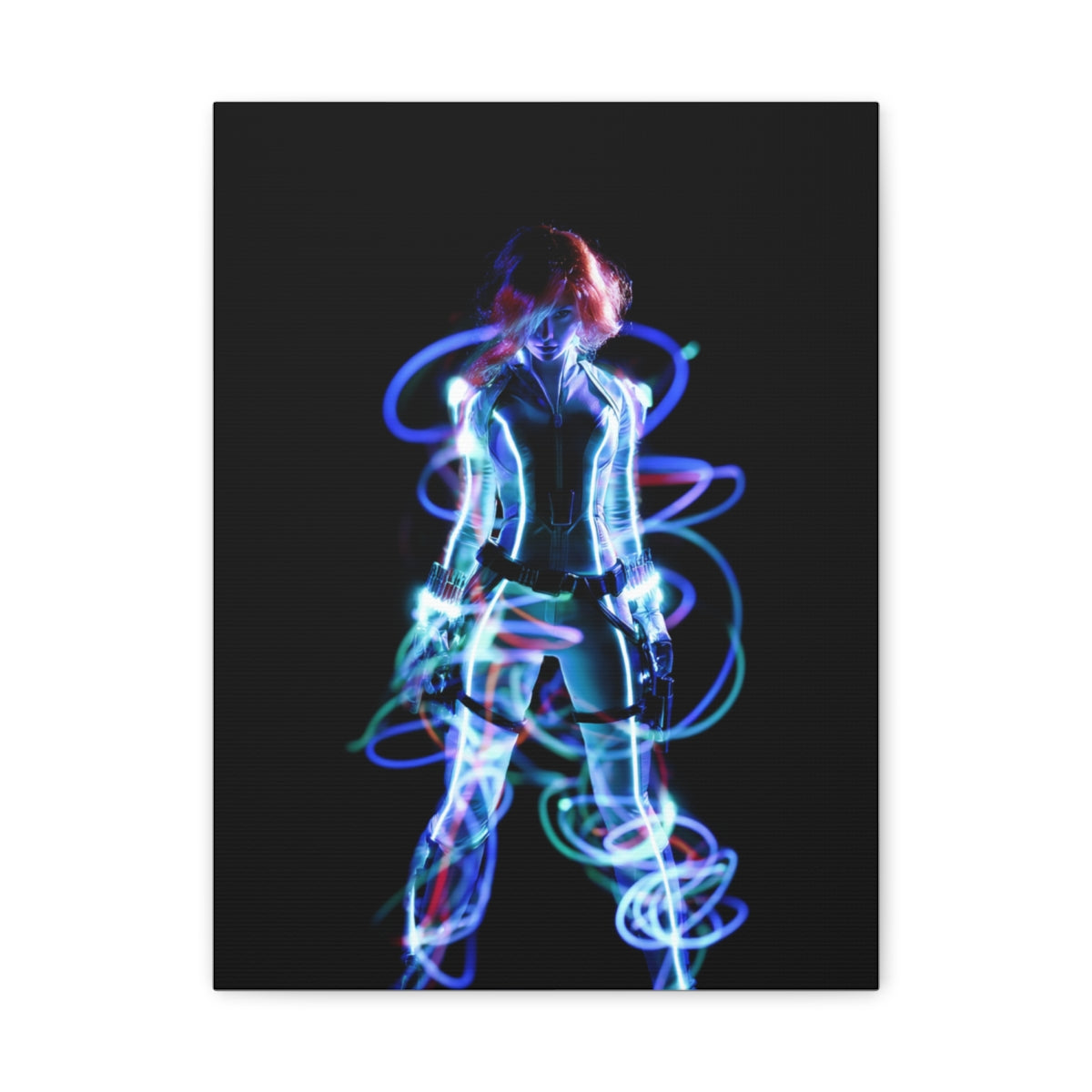 Hero-Verse Canvas Art - Bold Comic-Inspired Wall Print