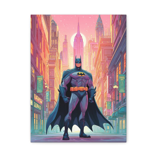 Hero-Verse Canvas Art - Bold Comic-Inspired Wall Print