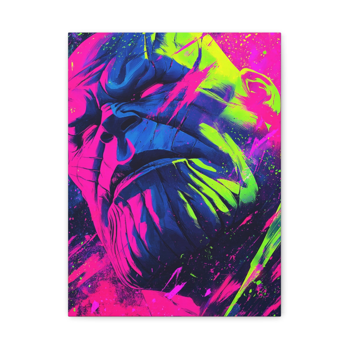 Hero-Verse Canvas Art - Bold Comic-Inspired Wall Print