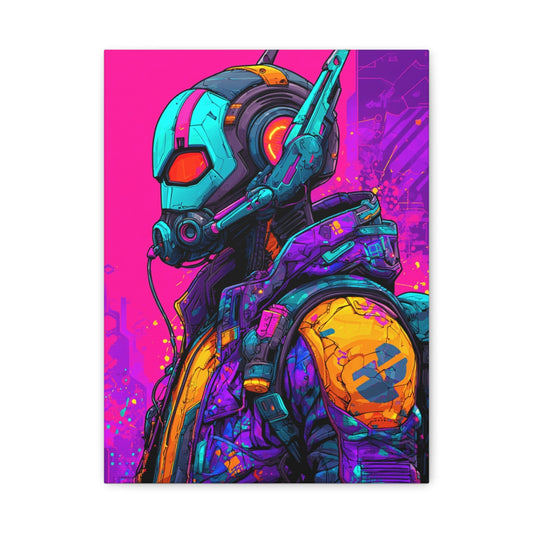 Hero-Verse Canvas Art - Bold Comic-Inspired Wall Print