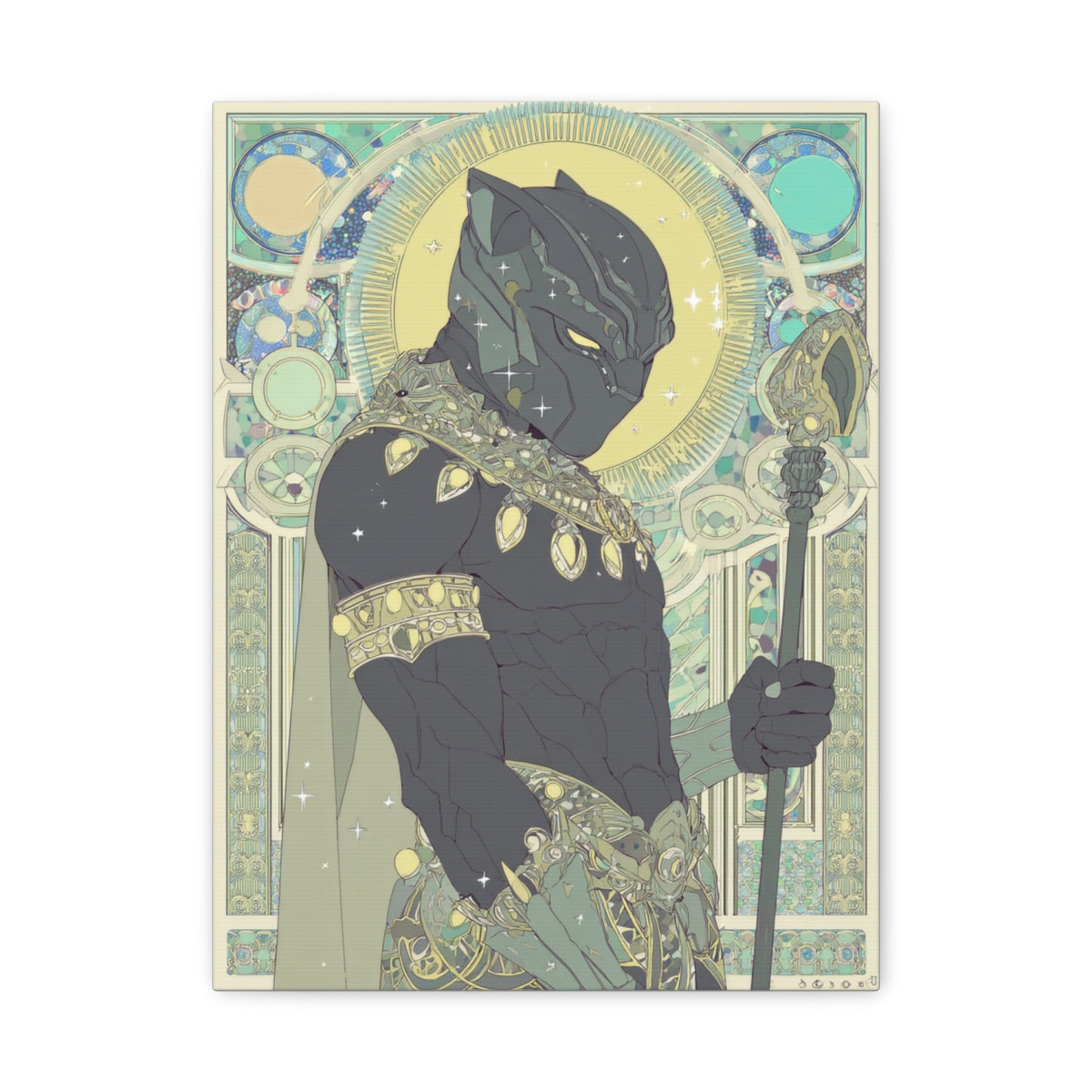 Hero-Verse Canvas Art - Bold Comic-Inspired Wall Print