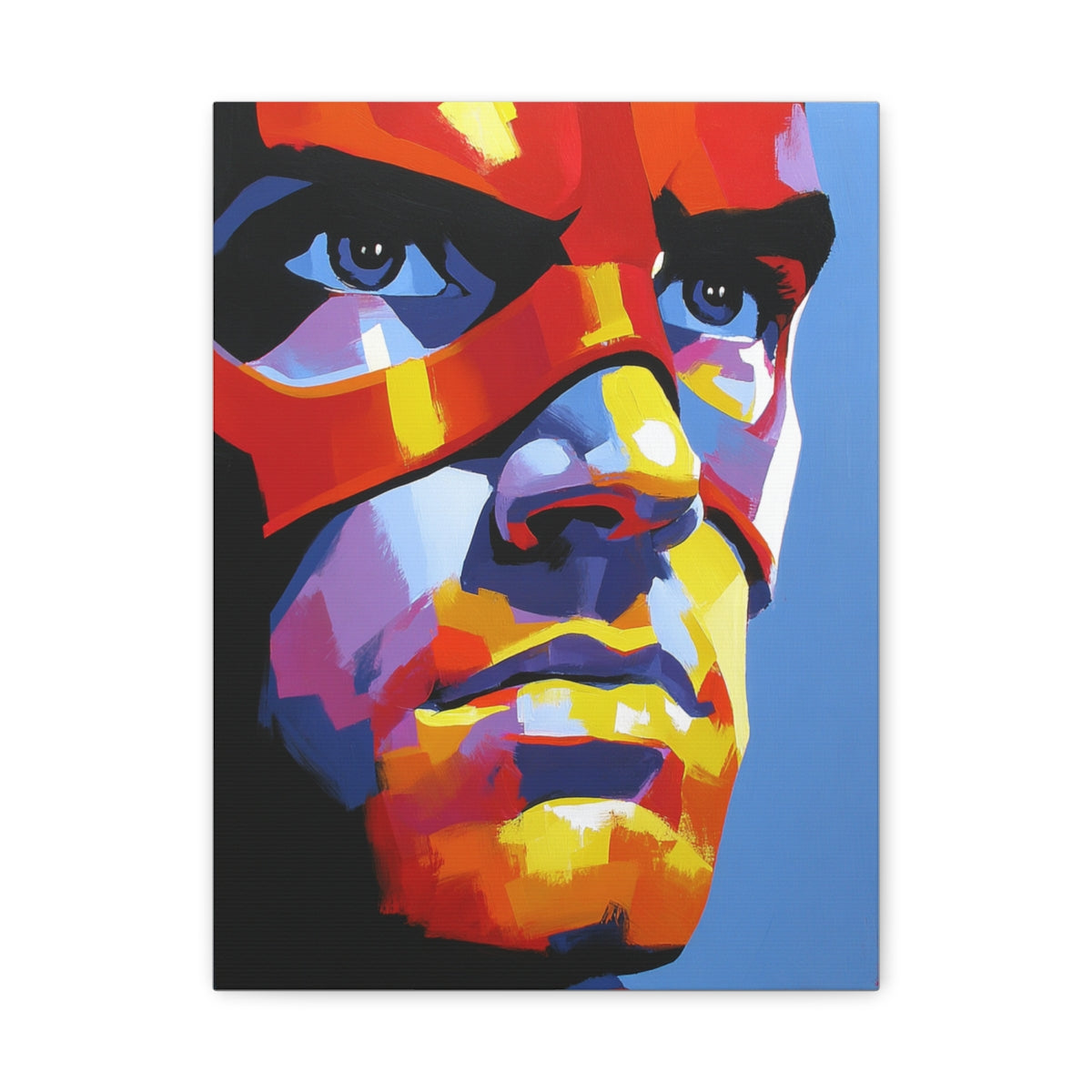 Hero-Verse Canvas Art - Bold Comic-Inspired Wall Print