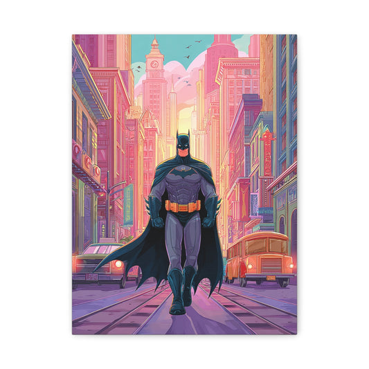 Hero-Verse Canvas Art - Bold Comic-Inspired Wall Print