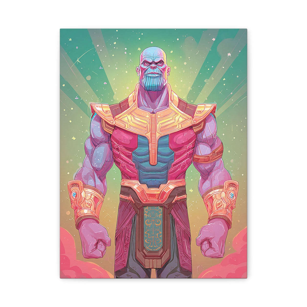 Hero-Verse Canvas Art - Bold Comic-Inspired Wall Print